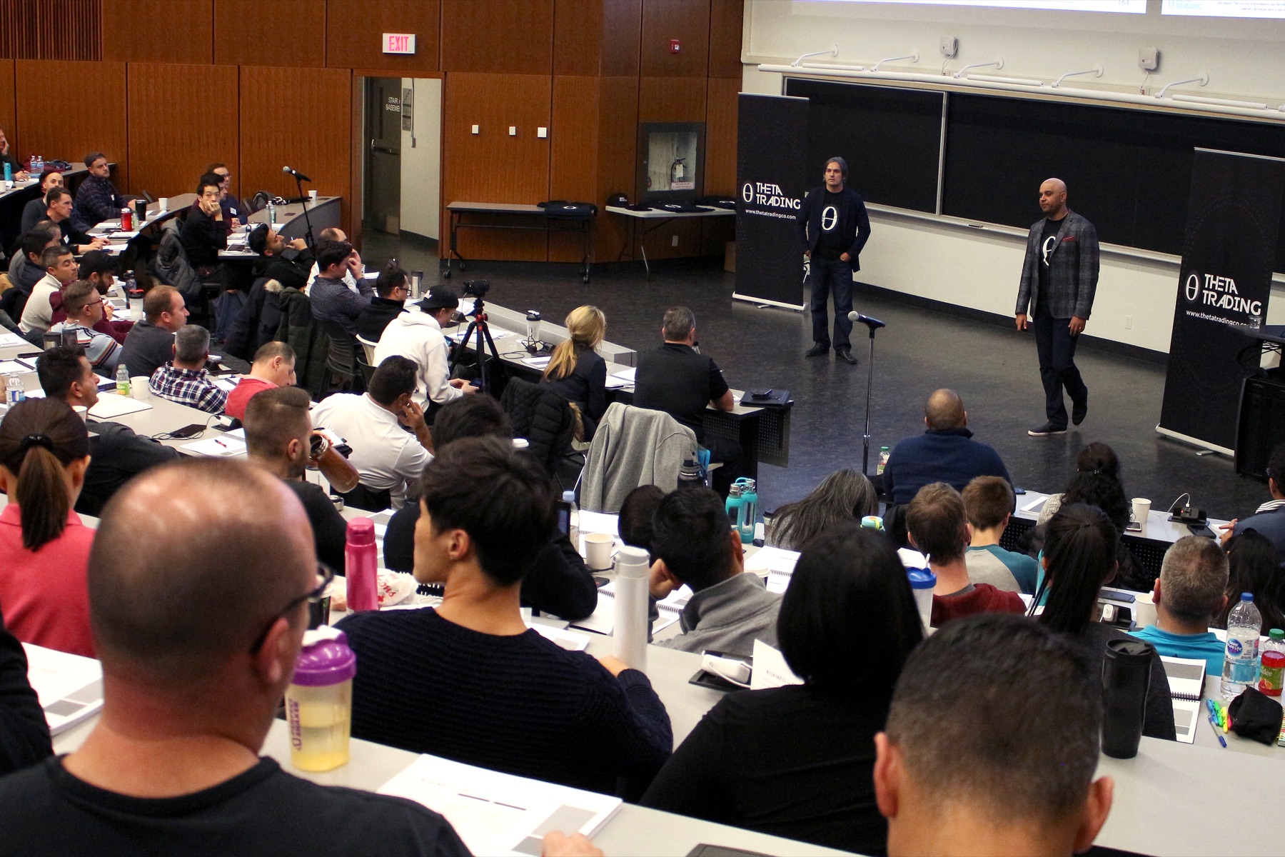 Theta Trading class in session